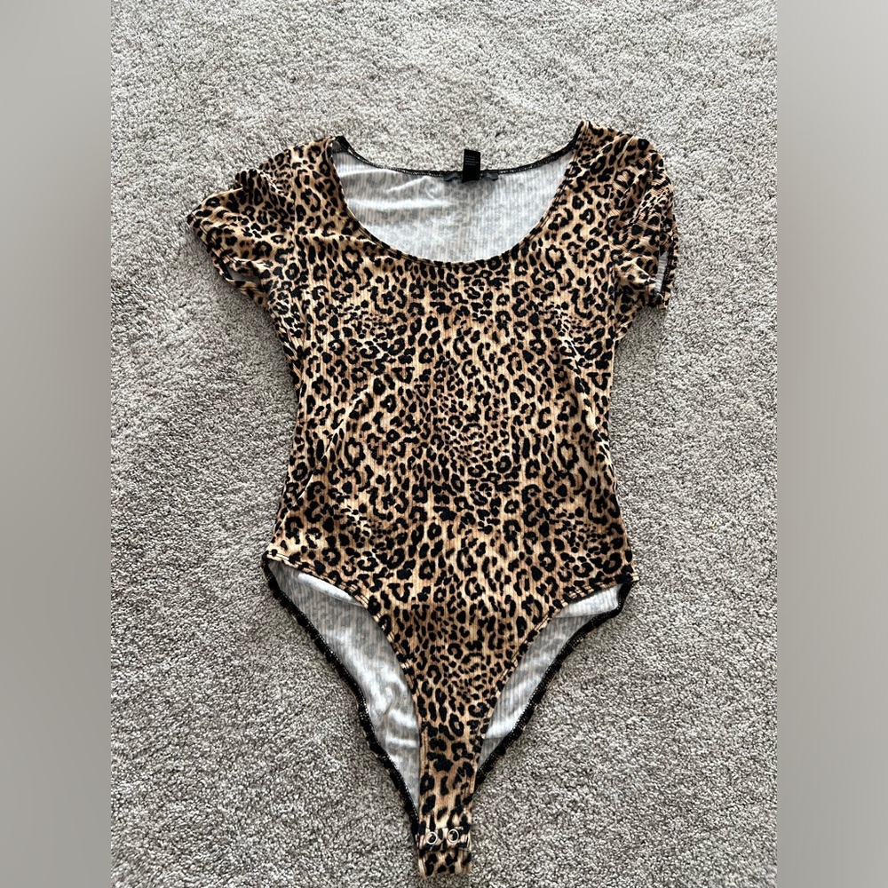 Leopard Print Women’s Bodysuit